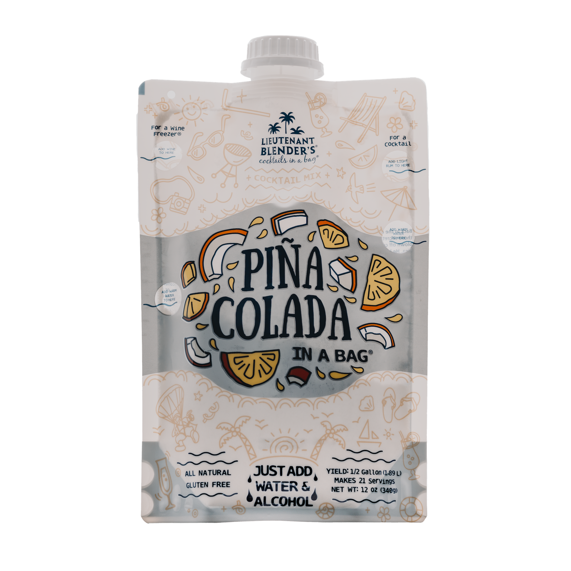 Pina Colada In A Bag