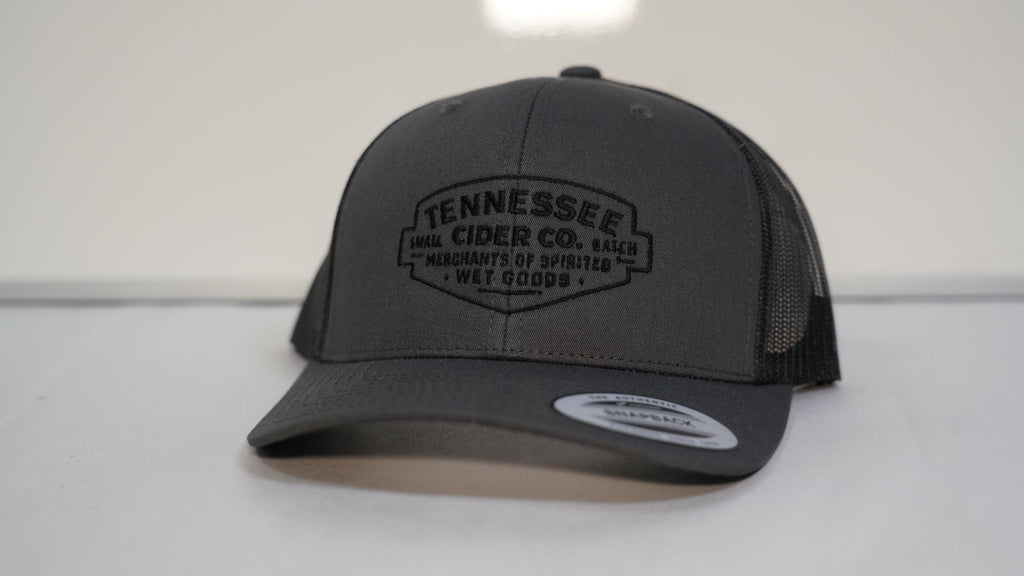 Charcoal Black Tennessee Cider Co Badge Hat